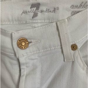 White 7 Seven jeans in Guinevere style